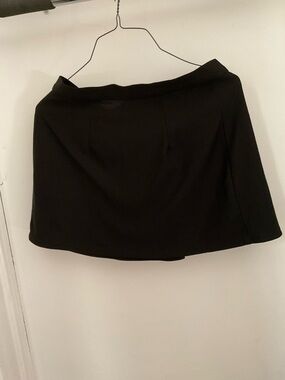 Classic Black A-Line Women's Skirt